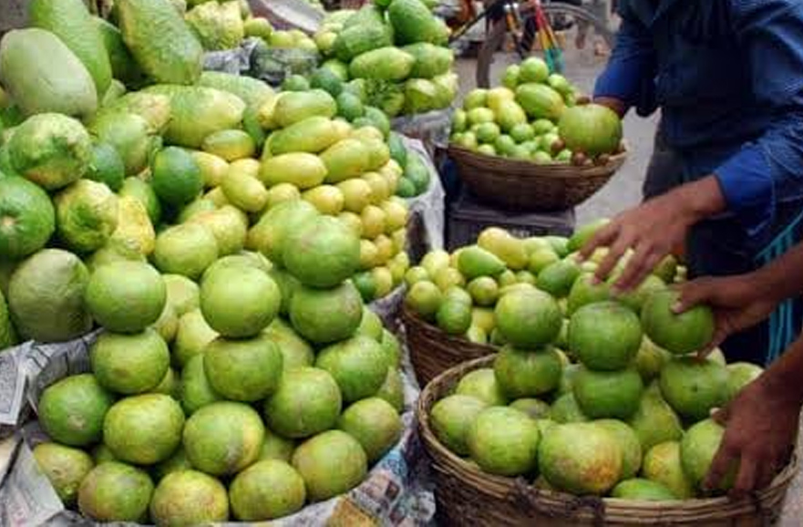 Sylheti food Satkora with Sylhet Tourist Guide